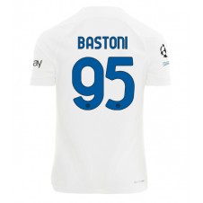 Inter Milan Alessandro Bastoni #95 Bortedrakt 2023-24 Kortermet